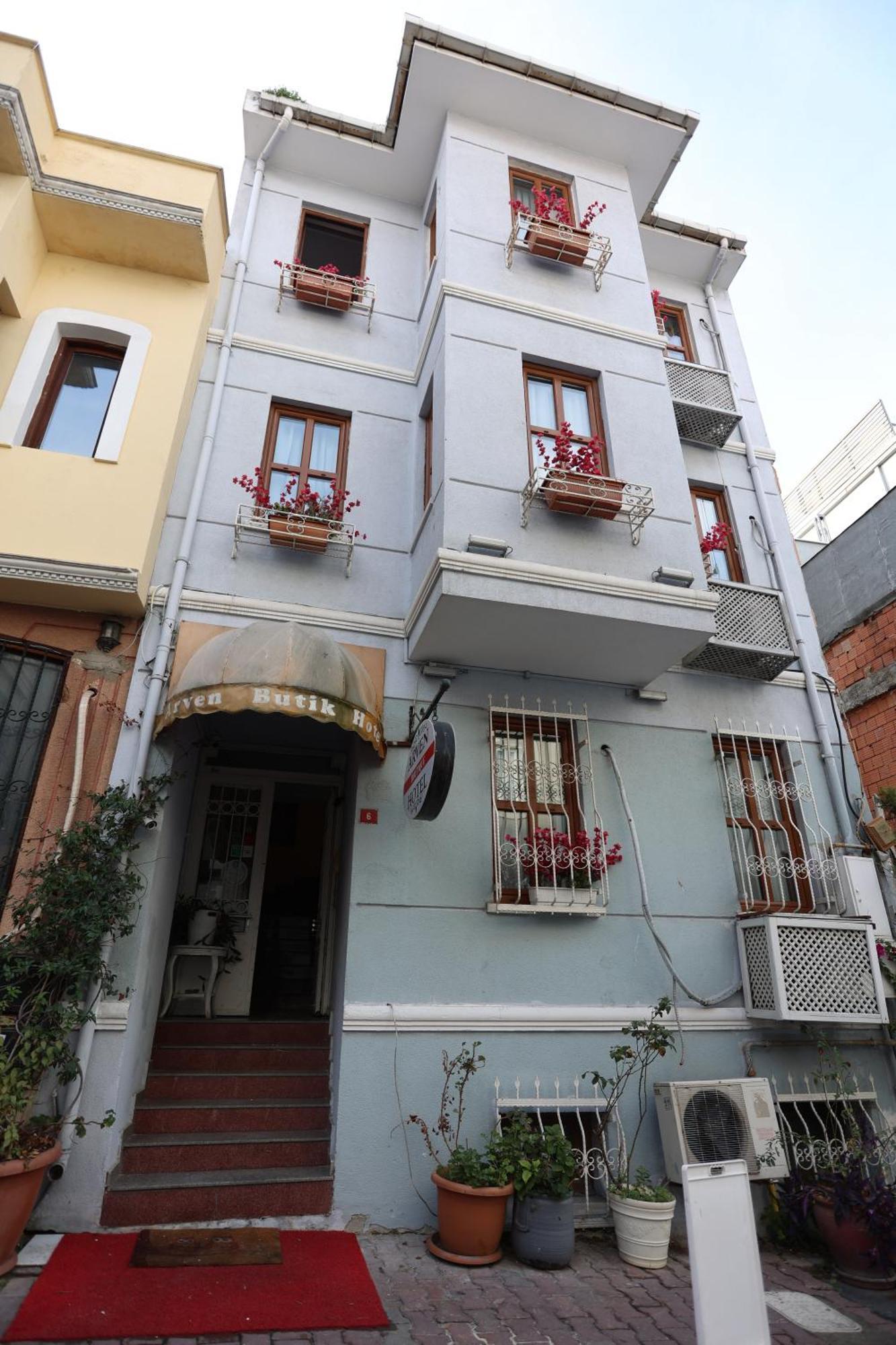 Arven Hotel Istanbul Exterior foto